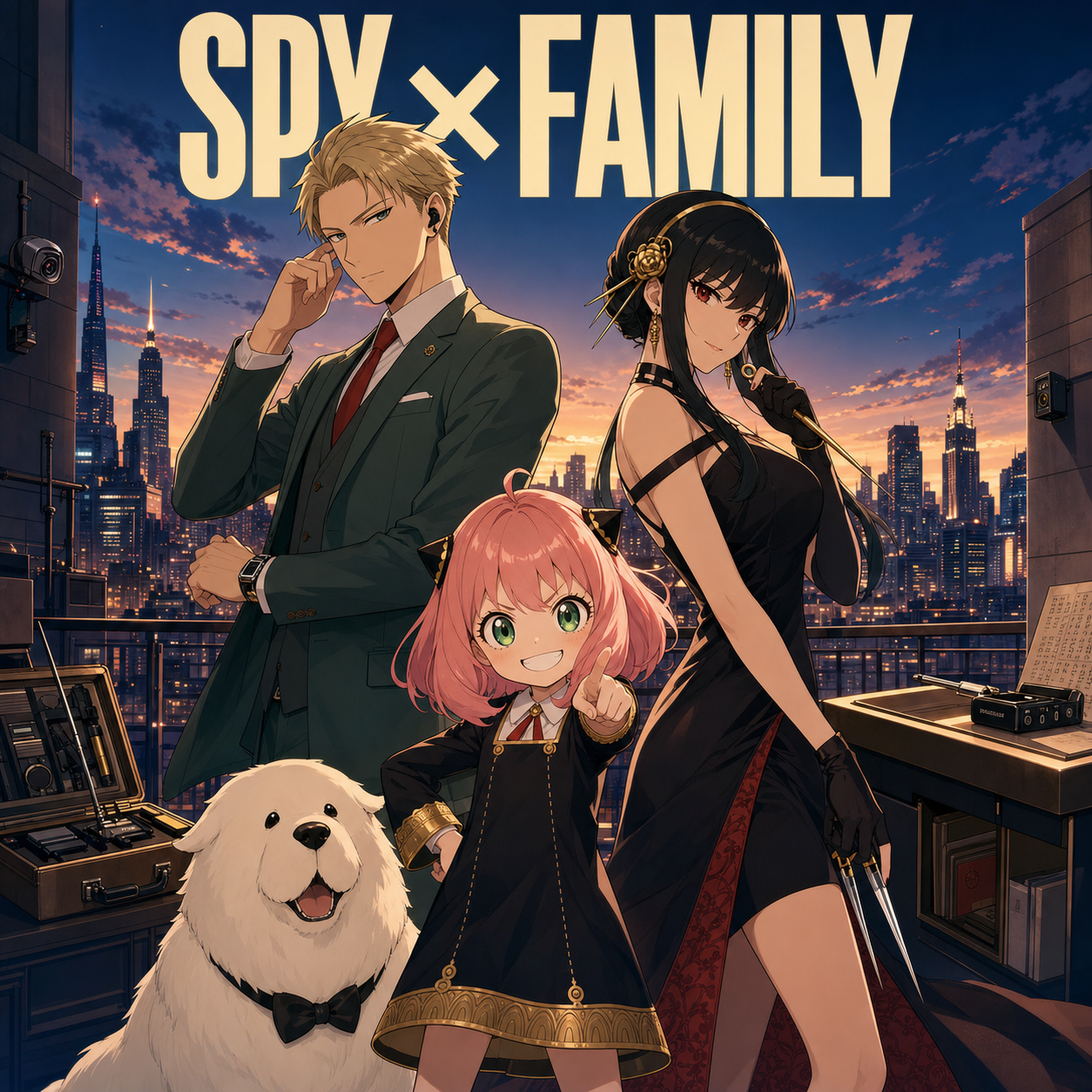 Spy × Family anime artwork