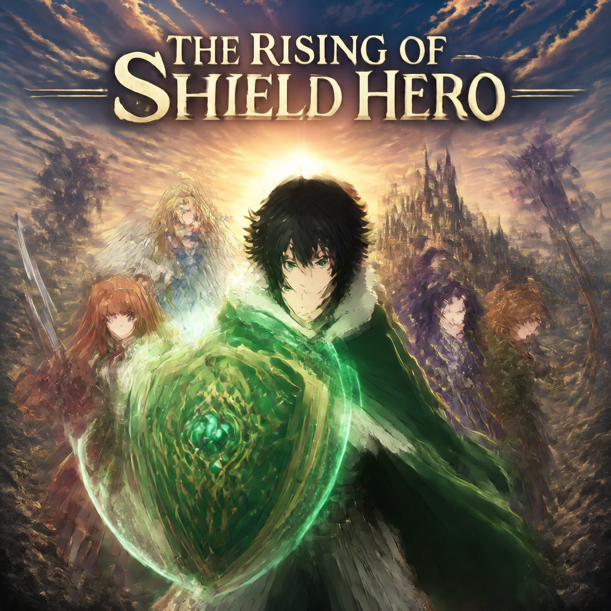 The Rising of the Shield Hero anime artwork