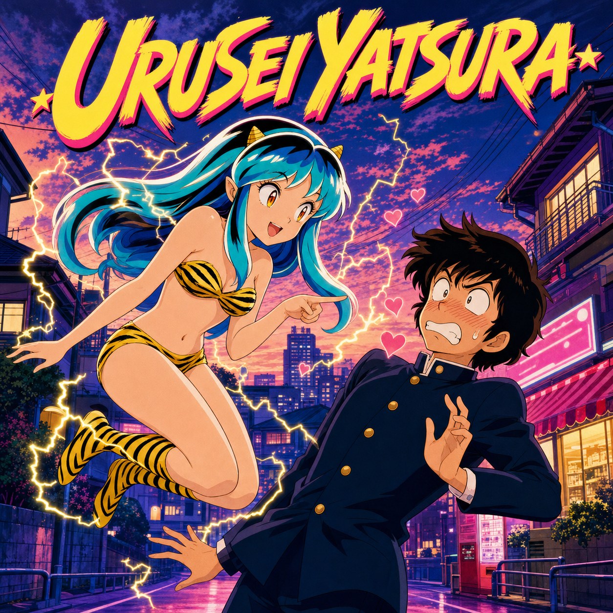Urusei Yatsura anime artwork