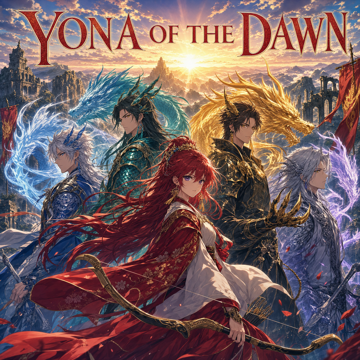 Yona of the Dawn anime artwork