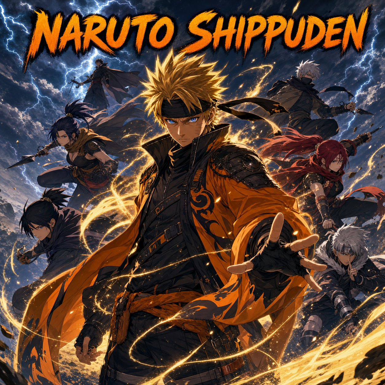 Naruto Shippuden anime artwork