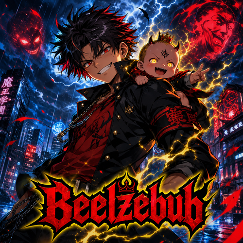 Beelzebub anime artwork