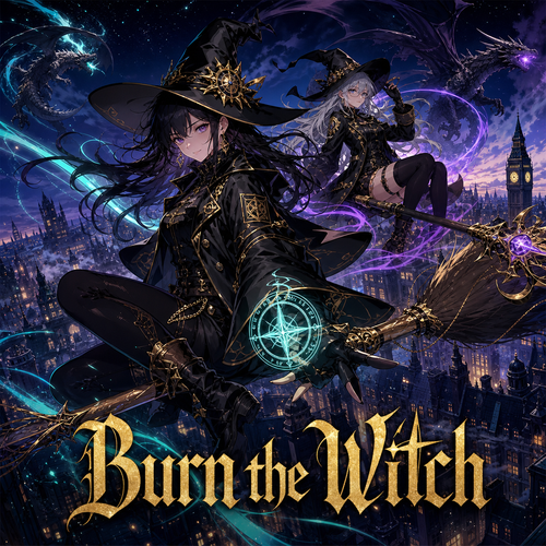 Burn the Witch anime artwork