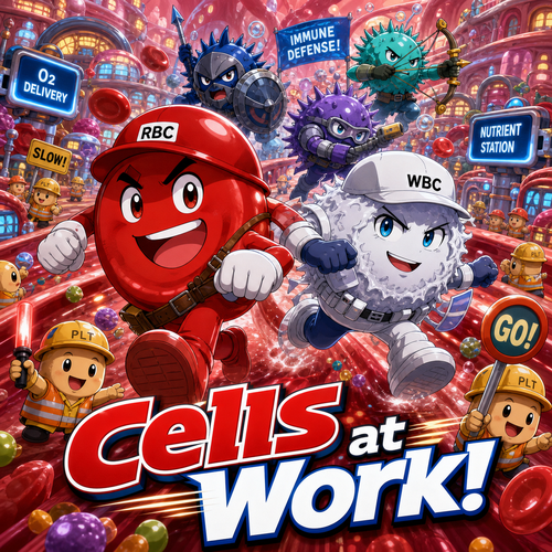 Cells at Work! anime artwork