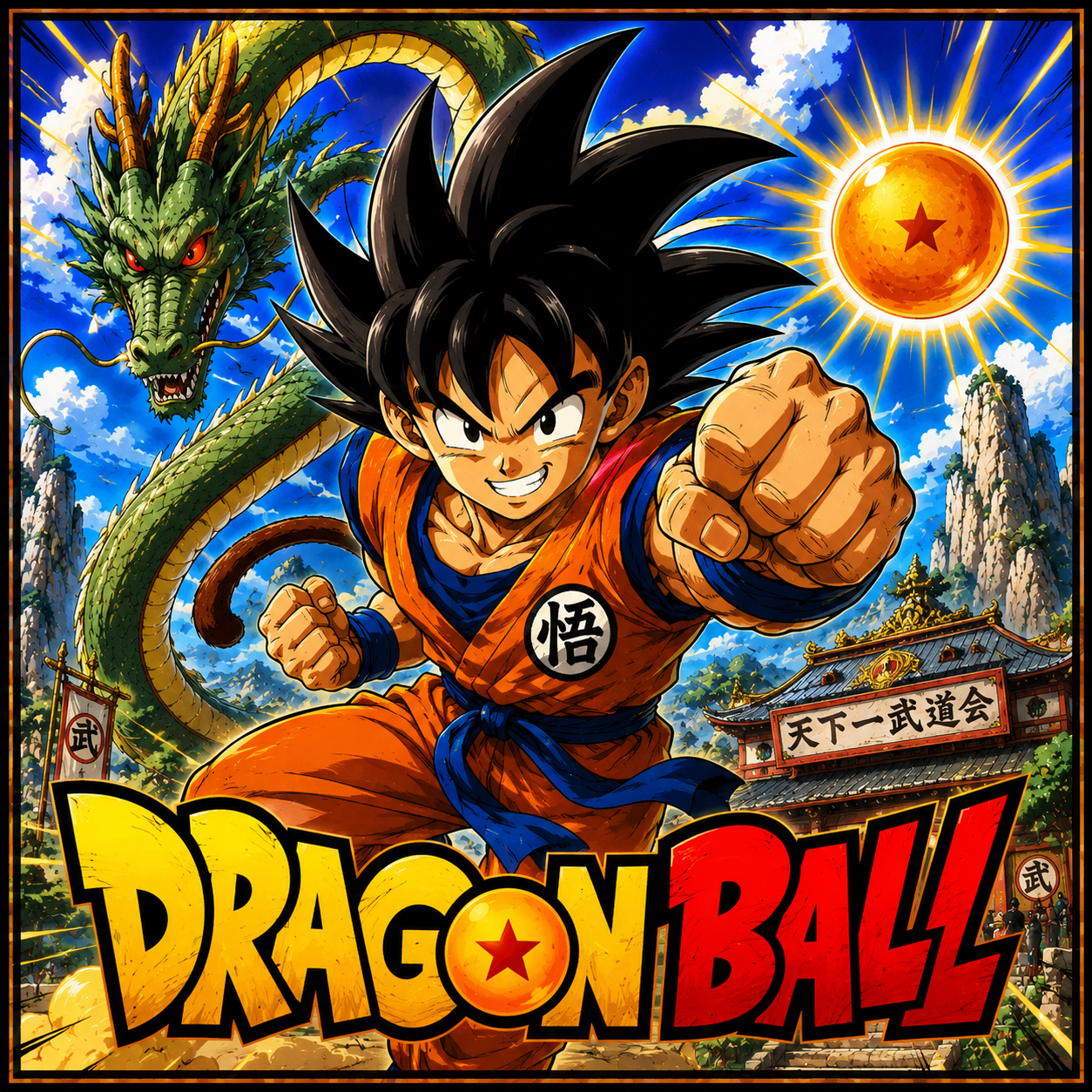 Dragon Ball anime artwork