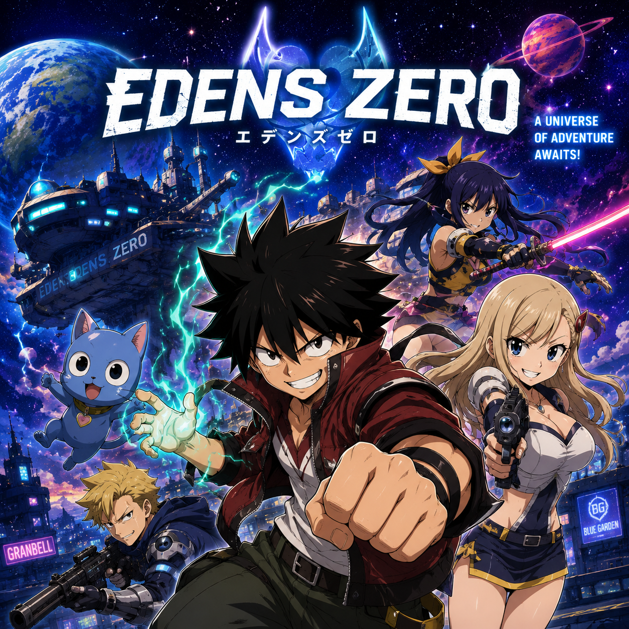 Edens Zero anime artwork