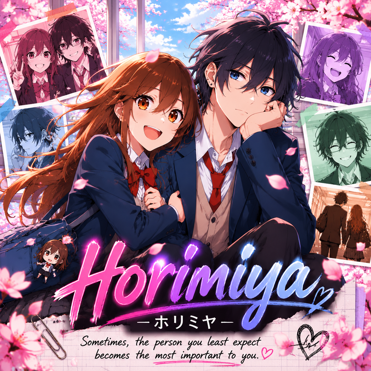 Horimiya anime artwork
