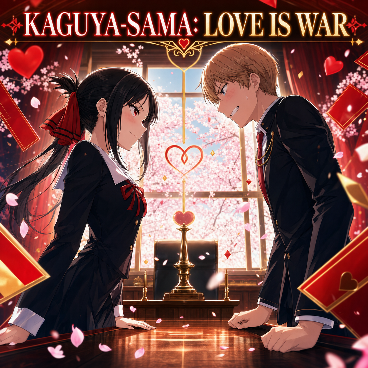 Kaguya-sama Love Is War anime artwork