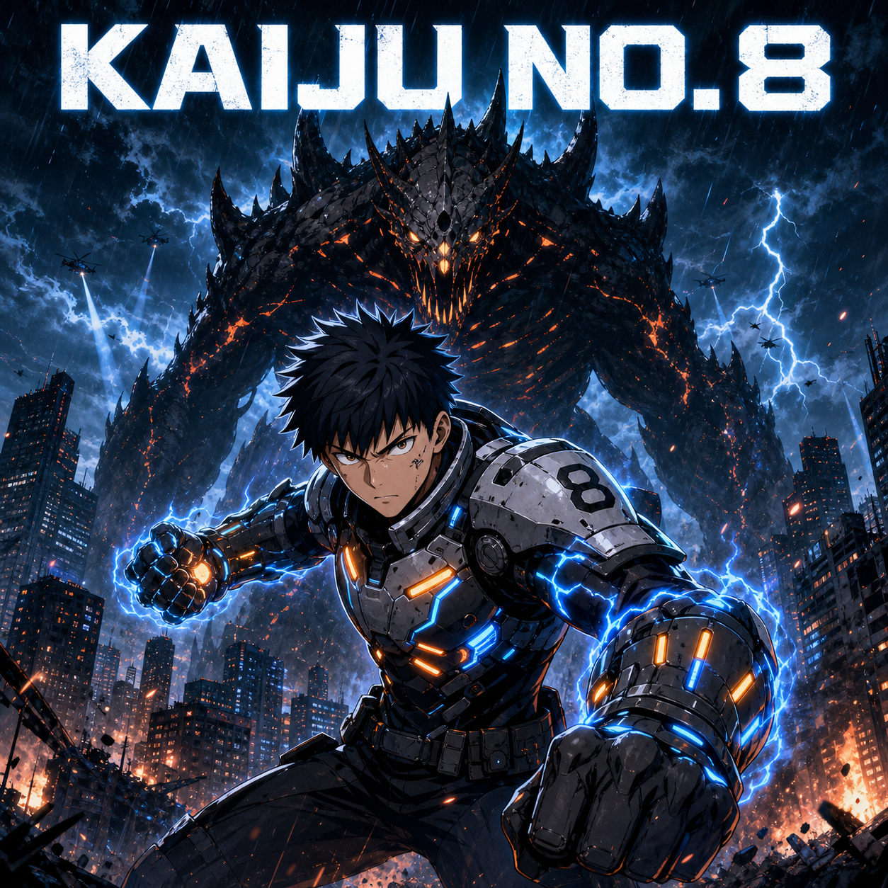 Kaiju No. 8 anime artwork