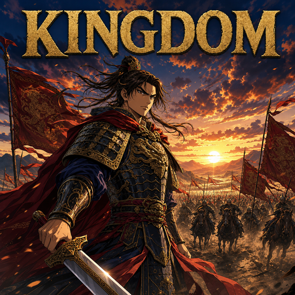Kingdom anime artwork
