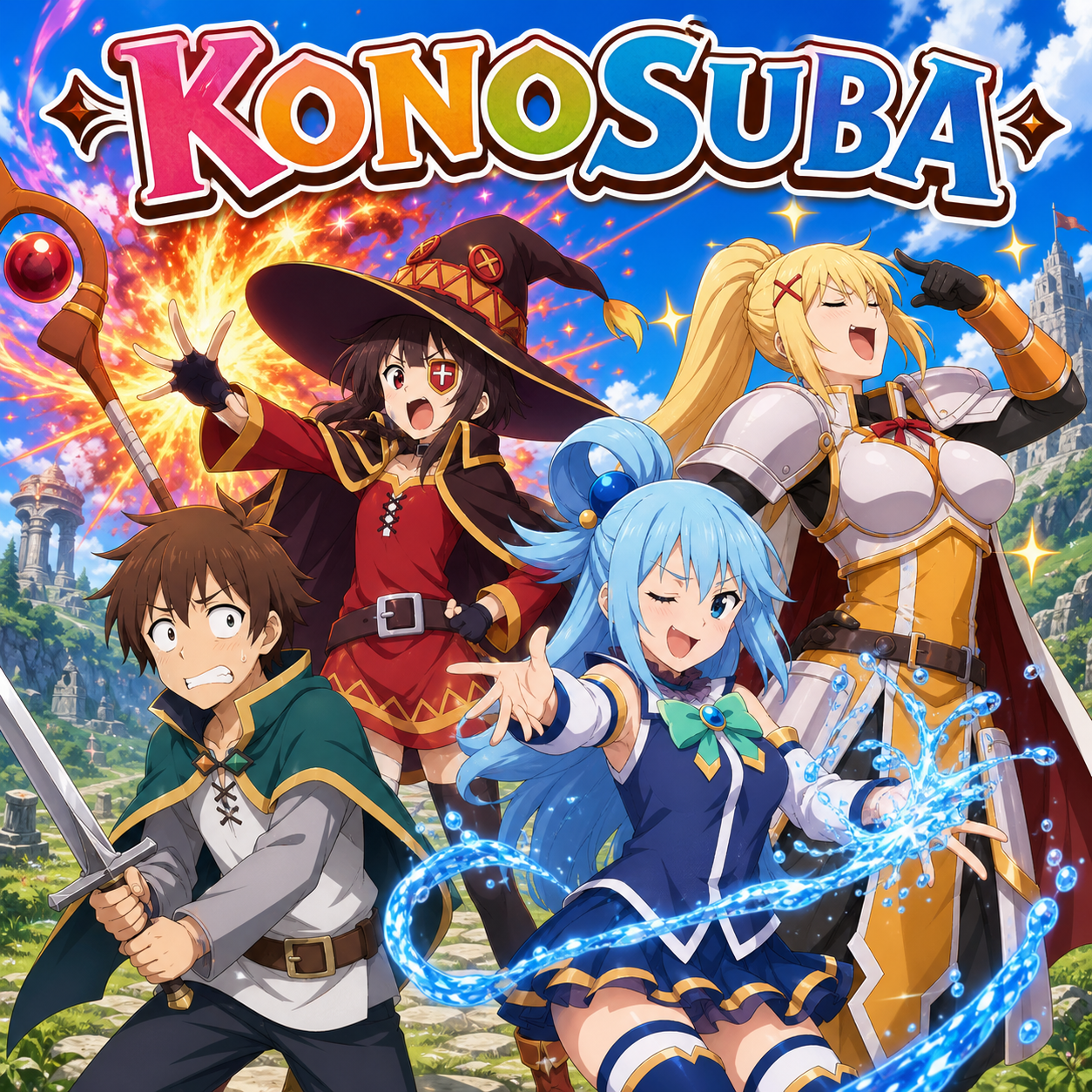 KonoSuba anime artwork