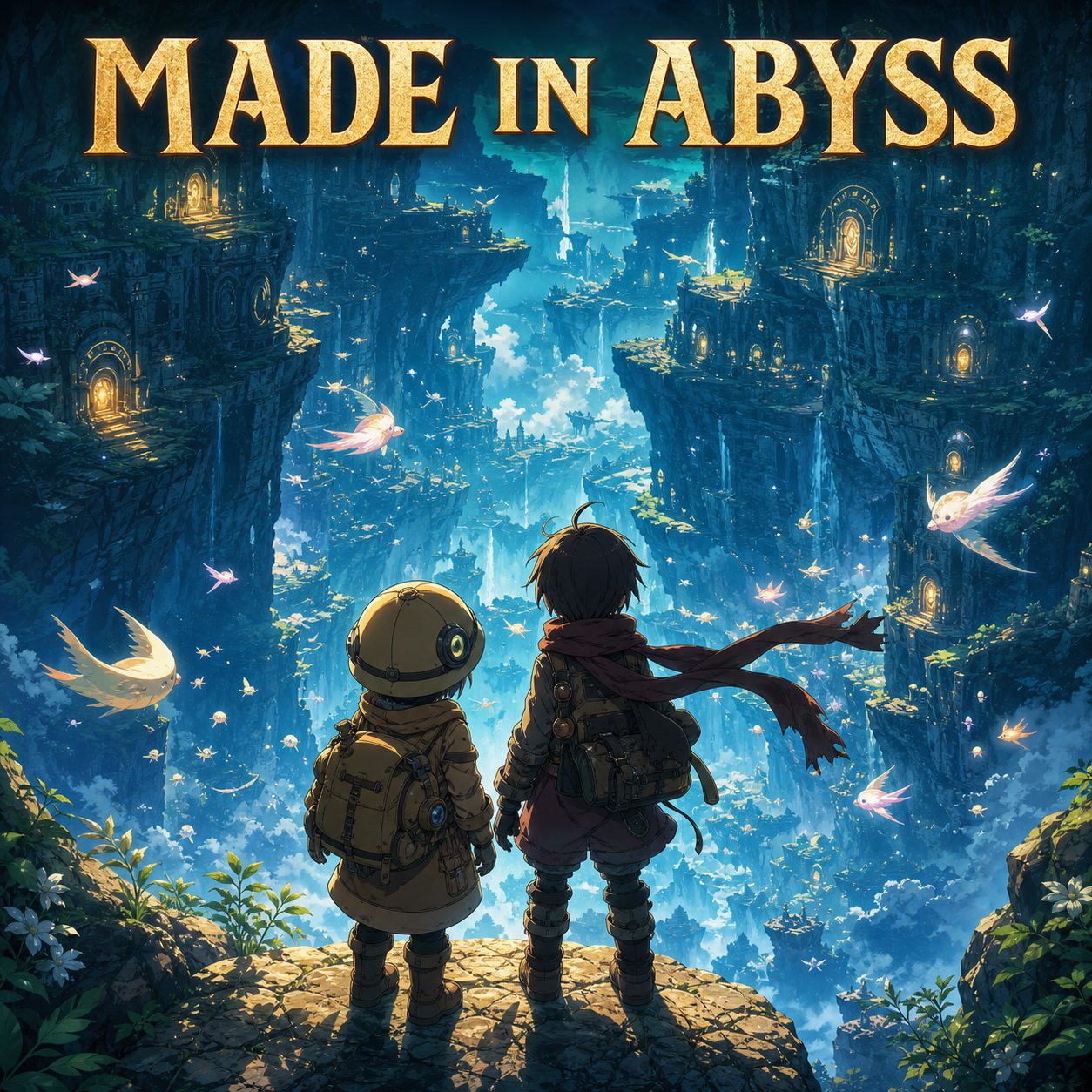 Made in Abyss anime artwork
