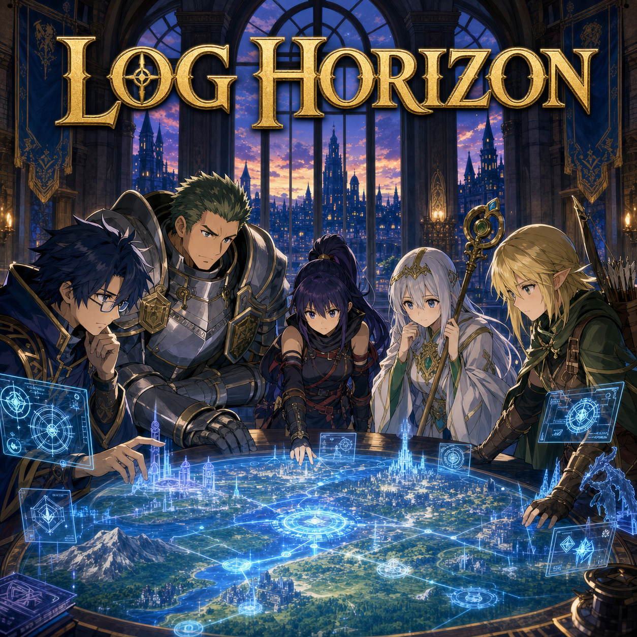 Log Horizon anime artwork