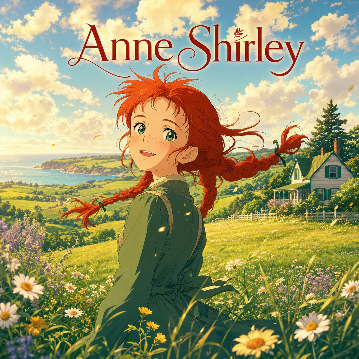 Anne Shirley anime artwork