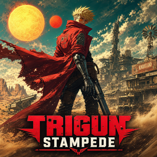 TRIGUN STAMPEDE anime artwork